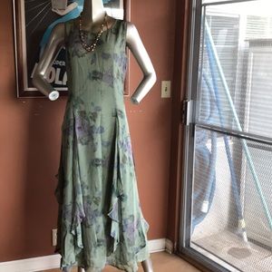 Maggie’s closet s Medium Boho dress full length
